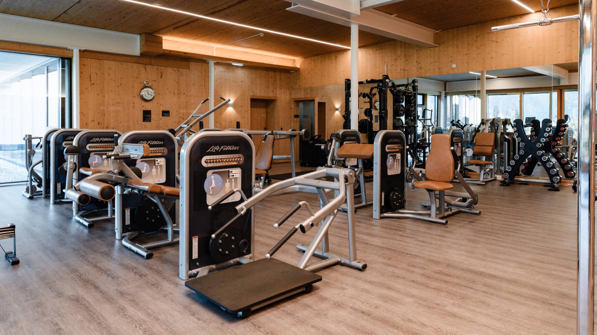 Fitnessraum im Quellenhof