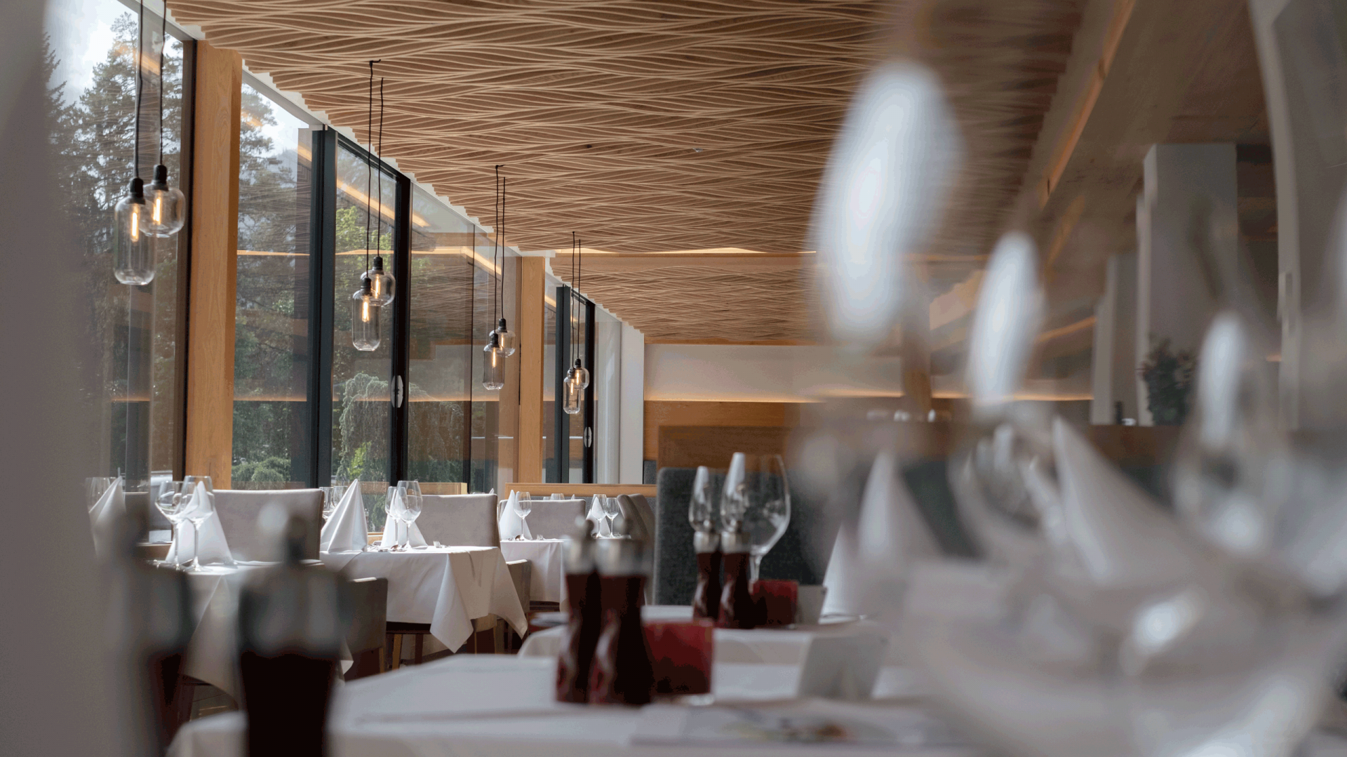 Blick ins Restaurant