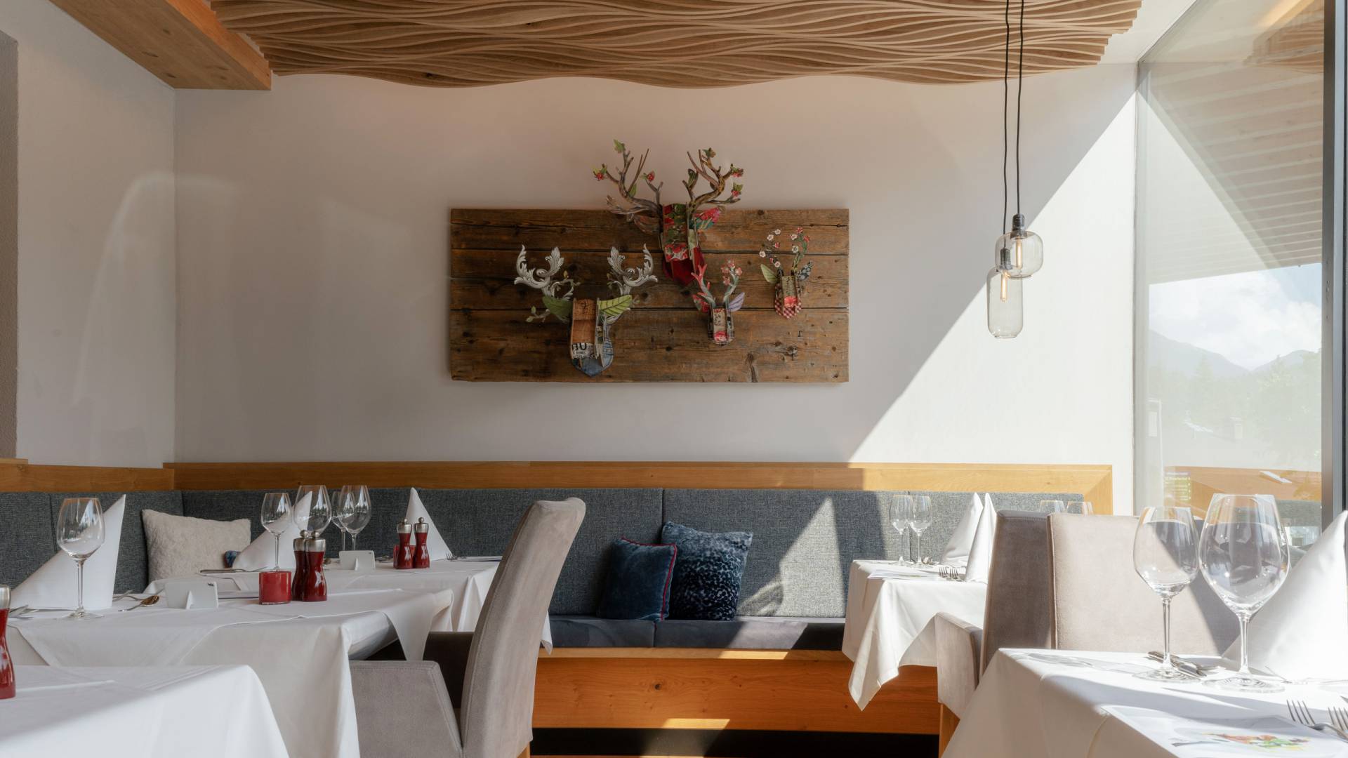 Blick ins Restaurant