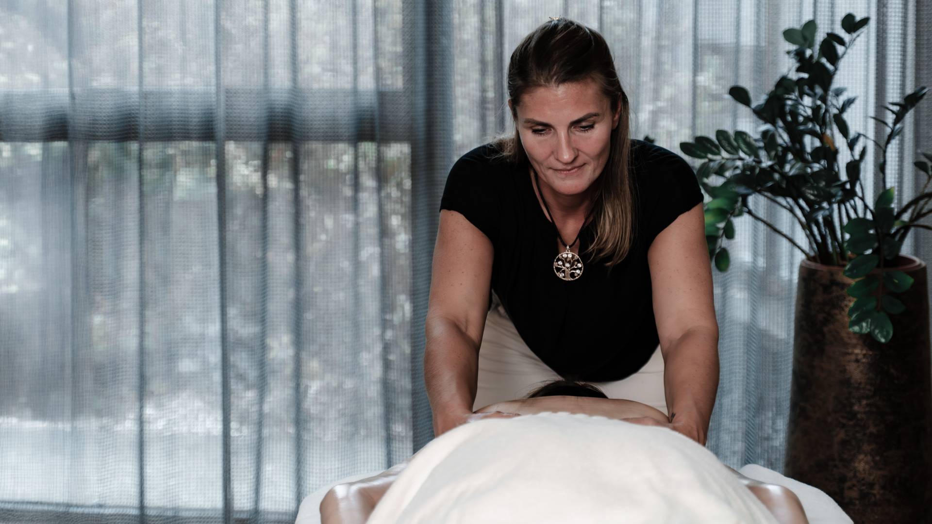 Entspannende Massage